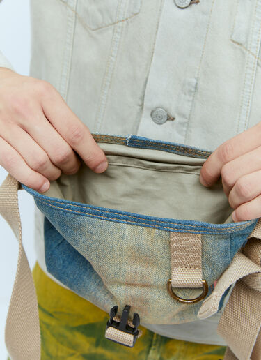 Denim Mini Messenger Bag Acne Studios Denim Mini Messenger Bag Blue acn0153041