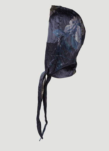 真丝花卉帽 Acne Studios 真丝花卉帽 藏蓝色 acn0154032