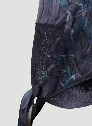 真丝花卉帽 Acne Studios 真丝花卉帽 藏蓝色 acn0154032