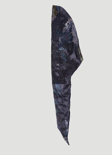 真丝花卉帽 Acne Studios 真丝花卉帽 藏蓝色 acn0154032
