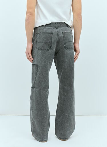 Acne Studios Patch Canvas Pants Grey acn0155009