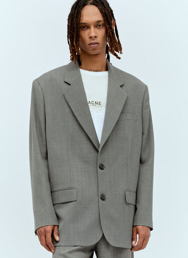 宽松西装外套 Acne Studios 宽松西装外套 灰色 acn0155016