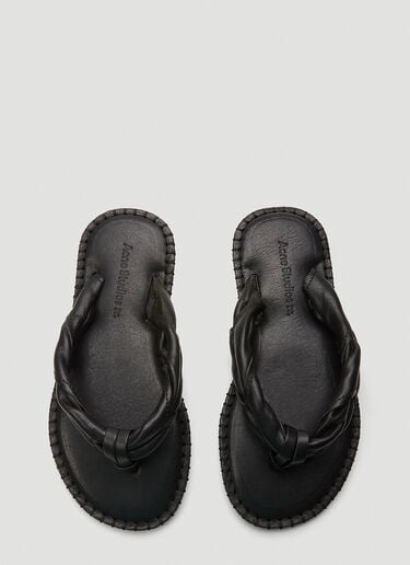 Bema Sandals Acne Studios Bema Sandals Black acn0244077