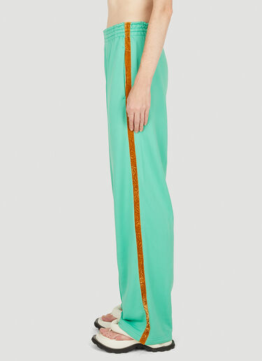 Acne Studios 스트레이트 레그 [트랙] 팬츠 그린 acn0249019