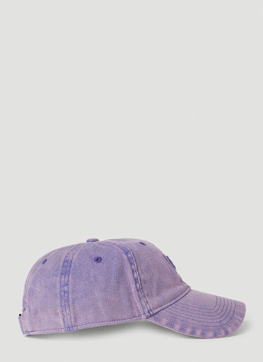 方脸贴饰棒球帽 Acne Studios 方脸贴饰棒球帽 紫色 acn0251020