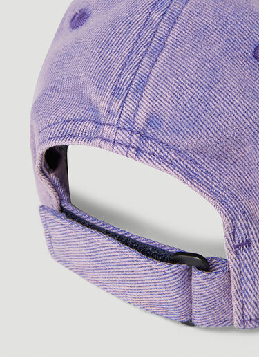 方脸贴饰棒球帽 Acne Studios 方脸贴饰棒球帽 紫色 acn0251020