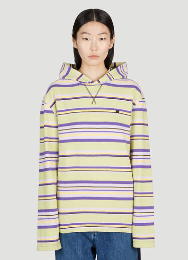 멀티 스트라이프 스웨트셔츠 Acne Studios 멀티 스트라이프 스웨트셔츠 그린 acn0251043