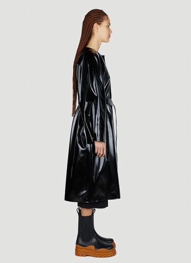 Acne Studios High Gloss Belted Coat Black acn0252024