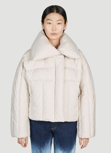 羽绒蓬松夹克 Acne Studios 羽绒蓬松夹克 奶油色 acn0252026