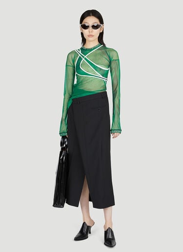 裹身半裙 Acne Studios 裹身半裙 黑色 acn0252042