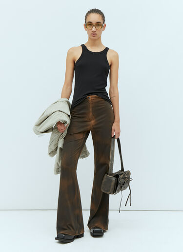多口袋皮革单肩包 Acne Studios 多口袋皮革单肩包 黑色 acn0254004