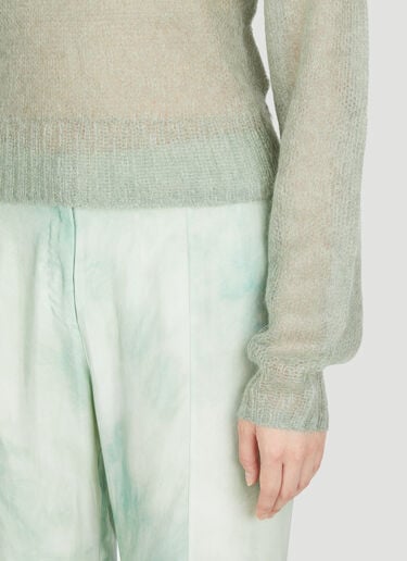 モヘアニットセーター Acne Studios モヘアニットセーター グリーン acn0254013