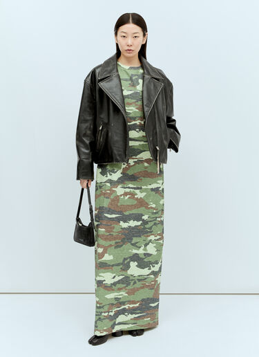 Acne Studios 샌딩 가죽 바이커 재킷  블랙 acn0255006