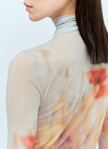 Acne Studios High-Neck Seamless Top Multicolour acn0256036