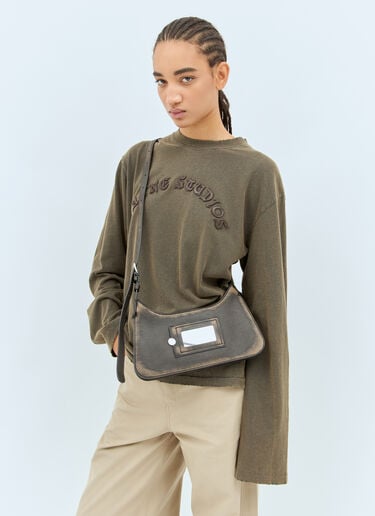 Acne Studios Platt Mini Shoulder Bag Brown acn0258030