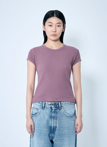 Thermal T-Shirt Acne Studios Thermal T-Shirt Purple acn0259008