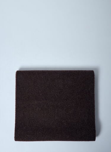 流苏羊毛围巾 Acne Studios 流苏羊毛围巾 棕色 acn0259022