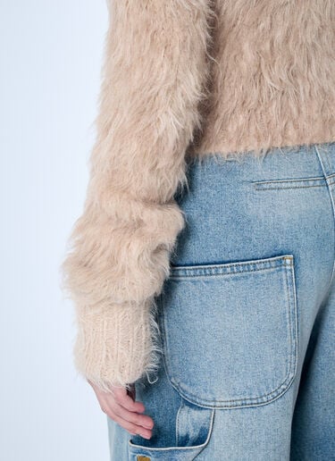 Acne Studios 질감 마감 가디건 베이지 acn0259026