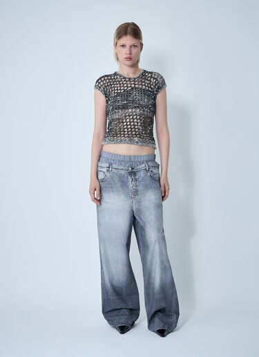 Acne Studios 印花长裤  灰色 acn0261004