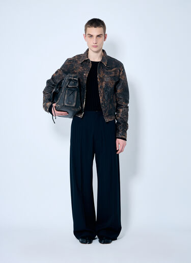 골지 면 스웨터 Acne Studios 골지 면 스웨터 블랙 acn0359001