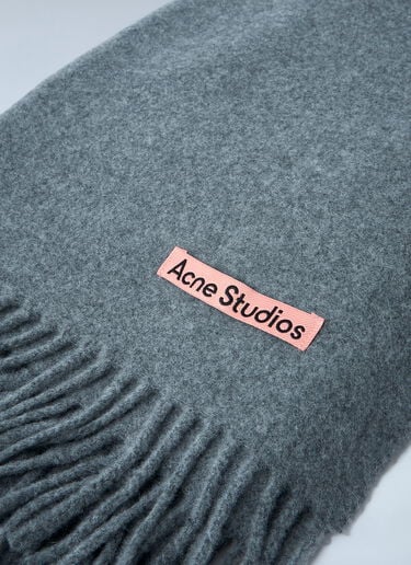 Acne Studios Wool Scarf Grey acn0359007