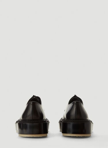 X Undercover Type 54C Mirror Derby Shoes Adieu X Undercover Type 54C Mirror Derby Shoes Black adv0140003