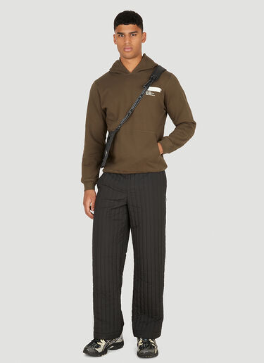 AFFXWRKS Standardised 후드 스웻셔츠 브라운 afx0150014