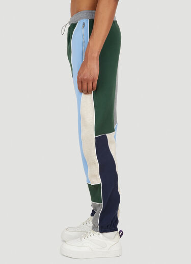 Marcel Patchwork Track Pants Ahluwalia Marcel Patchwork Track Pants Blue ahl0148011