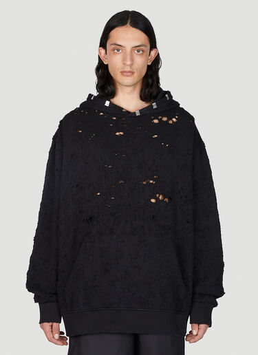 Distressed Lightercap Hooded Sweatshirt 1017 ALYX 9SM Distressed Lightercap Hooded Sweatshirt Black aly0152001