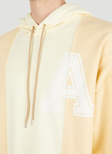 Ambush 바시티 후드 스웻셔츠 옐로우 amb0149006