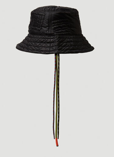 Ambush 멀티코드 퀼트 버킷 햇 블랙 amb0149019
