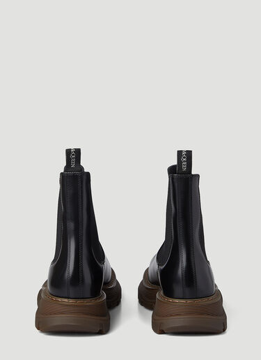 Alexander McQueen [트레드] 첼시 부츠 블랙 amq0146034
