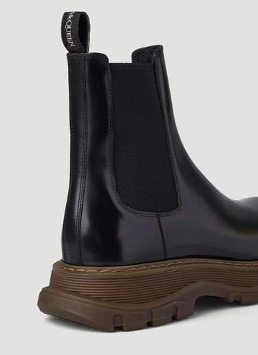 Alexander McQueen [트레드] 첼시 부츠 블랙 amq0146034