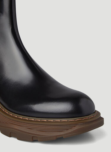 Alexander McQueen [트레드] 첼시 부츠 블랙 amq0146034