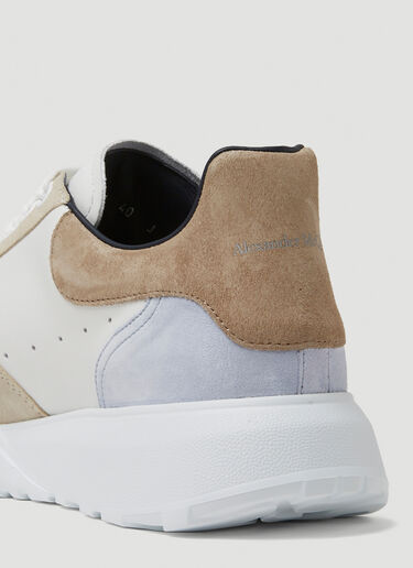 Alexander McQueen 拼色 Court 运动鞋 白 amq0149034