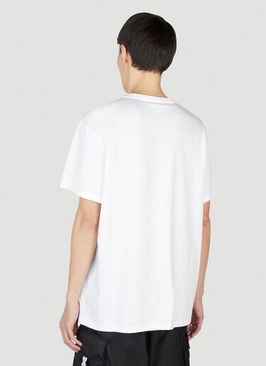 Logo Stamp T-Shirt Alexander McQueen Logo Stamp T-Shirt White amq0151005