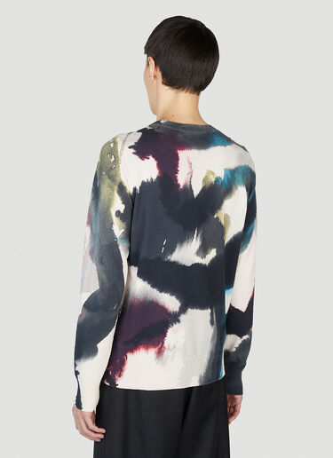 워터컬러 스웨터 Alexander McQueen 워터컬러 스웨터 Multicolour amq0151012