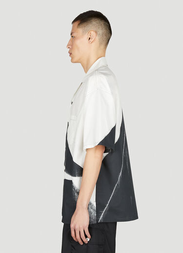 夏威夷衬衫 Alexander McQueen 夏威夷衬衫 黑色 amq0152002