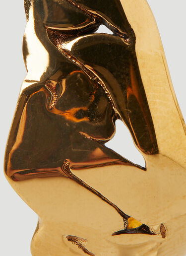 Alexander McQueen Molten 骷髅耳环 金 amq0247065
