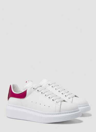 Alexander McQueen [래리] 럭스 오버사이즈 스니커즈 Pink amq0249046