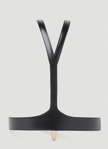 Alexander McQueen Harness Belt Black amq0251016