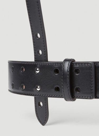 Harness Belt Alexander McQueen Harness Belt Black amq0251016