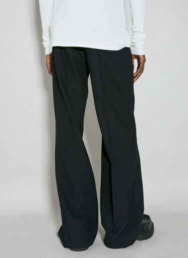 Gaspar Flared Leg Pants Ann Demeulemeester Gaspar Flared Leg Pants Black ann0154003