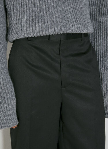 Achaz Wide Leg Pants Ann Demeulemeester Achaz Wide Leg Pants Black ann0154004