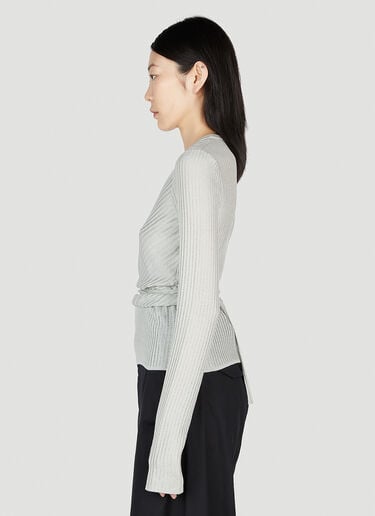 이두나 탑 Ann Demeulemeester 이두나 탑 그레이 ann0252011