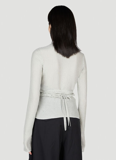 Ann Demeulemeester 이두나 탑 그레이 ann0252011