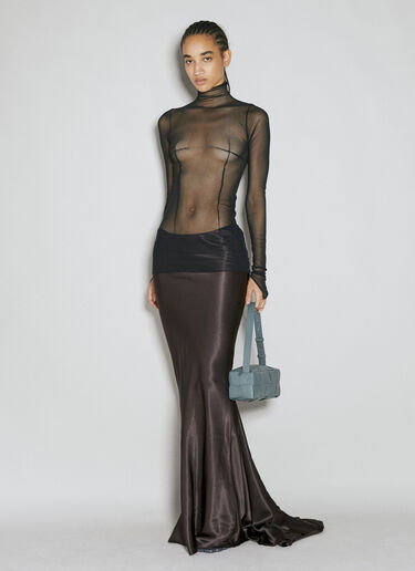 Zenia 长袖高领上衣 Ann Demeulemeester Zenia 长袖高领上衣 黑色 ann0254006
