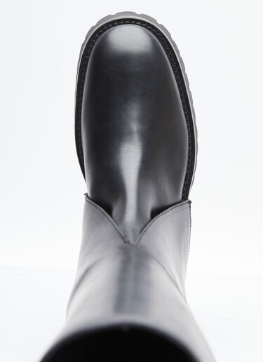 Jay Leather Boots Ann Demeulemeester Jay Leather Boots Black ann0254014