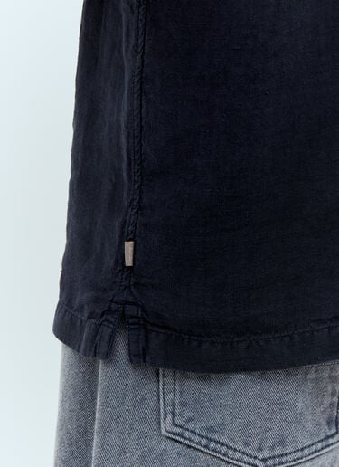 x JJJJound Linen Shirt A.P.C. x JJJJound Linen Shirt Blue apc0157014