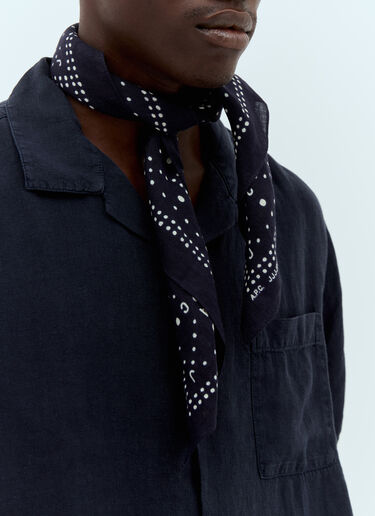 x JJJJound 方巾 A.P.C. x JJJJound 方巾 蓝色 apc0157016
